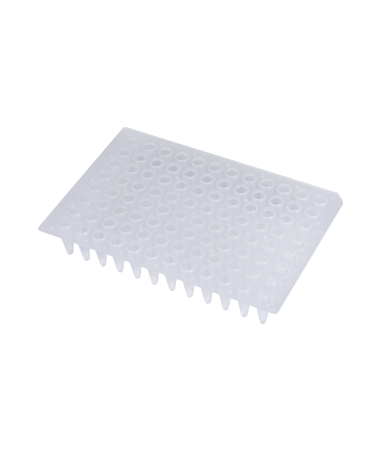 PCR20-C-96-NS 0,2 мл прозрачный 96-луночный ПЦР-планшет без юбки